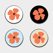 두두케이스,꽃 패턴 10 두두톡 스마트그립톡