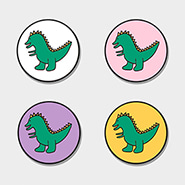 두두케이스,Dinosaur 공룡 두두톡 스마트그립톡